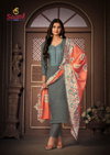 Simran Vol 1 By Saanvi Embroidery Cotton Dress Material Wholesale Market In Surat
